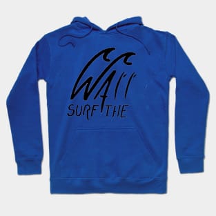 Surf The Wall - Wave Logo & Boards Hoodie